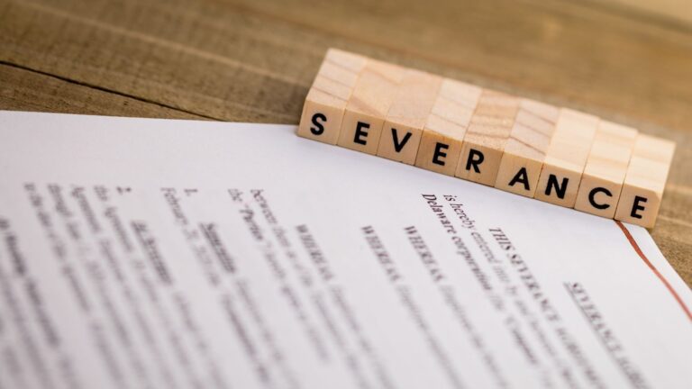 Severance agreement document