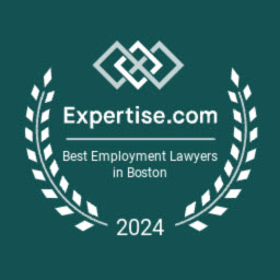 Best employment lawyer Boston award badge