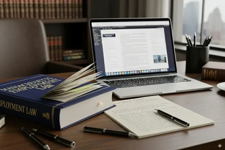 employment lawyer desk