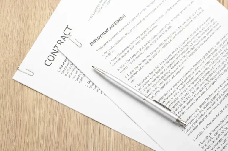 employment contract document