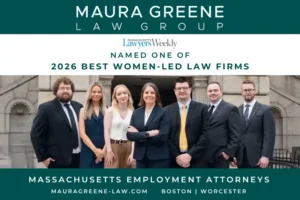 best women led law firm 2026 lawyers weekly maura greene law group